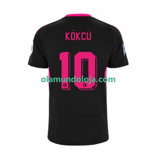 Camisola Feyenoord Rotterdam Orkun Kokcu 10 Homem Equipamento Terceiro 2022-2023 Manga Curta